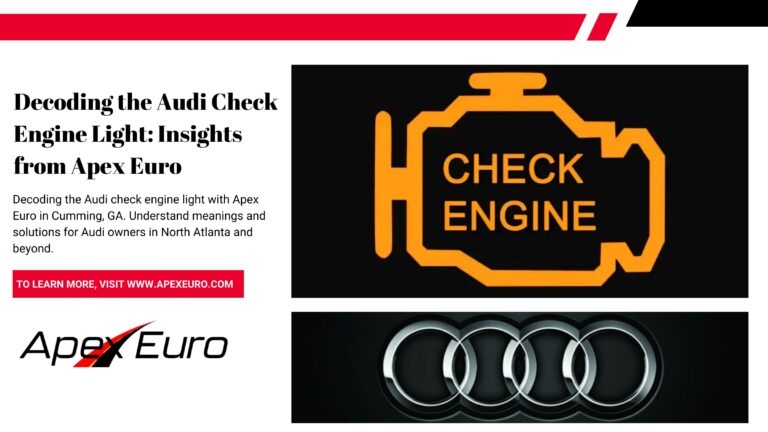 Audi Check Engine Light