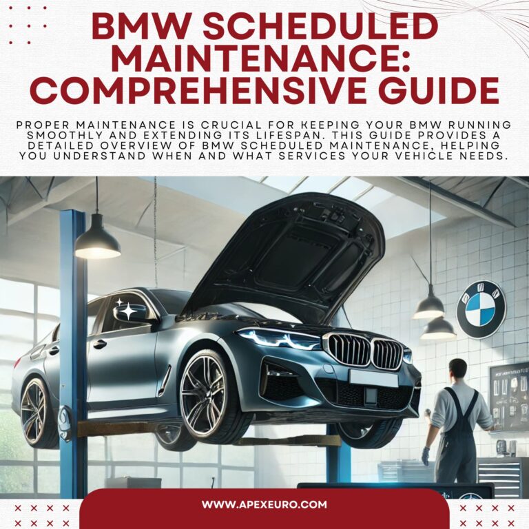 BMW Scheduled Maintenance