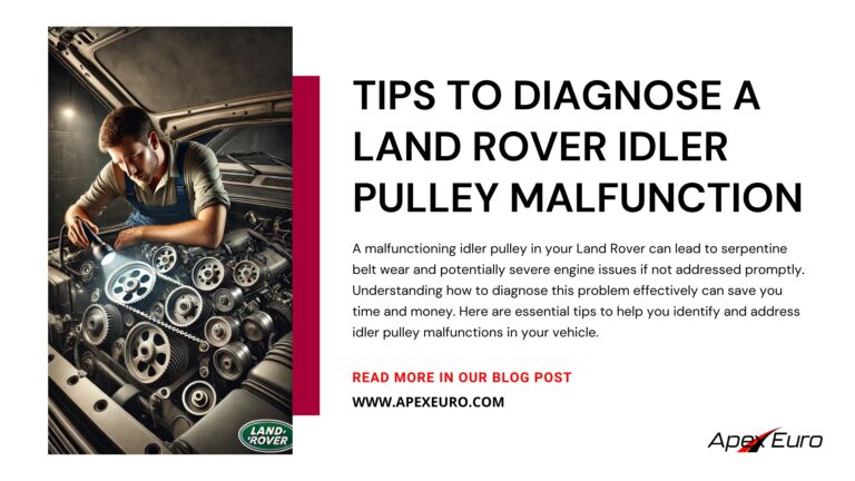 Land Rover Idler Pulley Malfunction