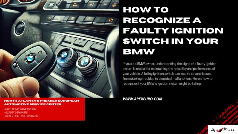 Faulty Ignition Switch BMW