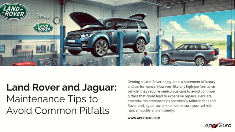 Land Rover Jaguar Maintenance Tips