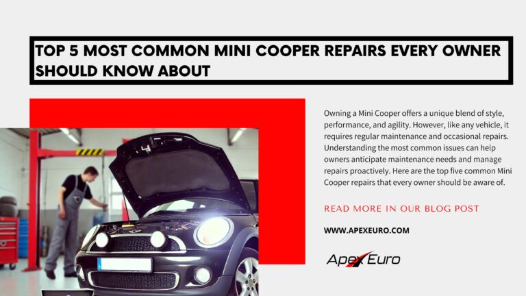 Common Mini Cooper Repairs