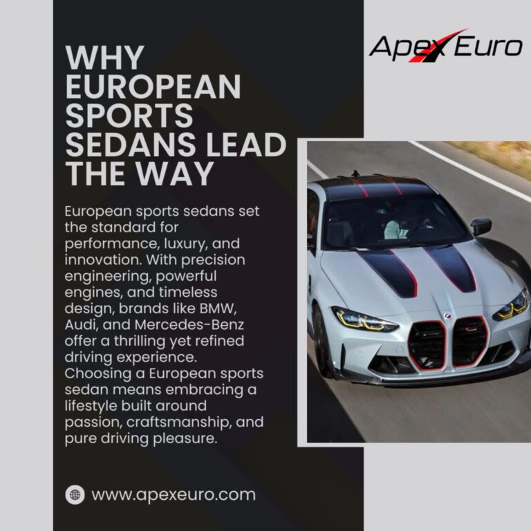 European sports sedans