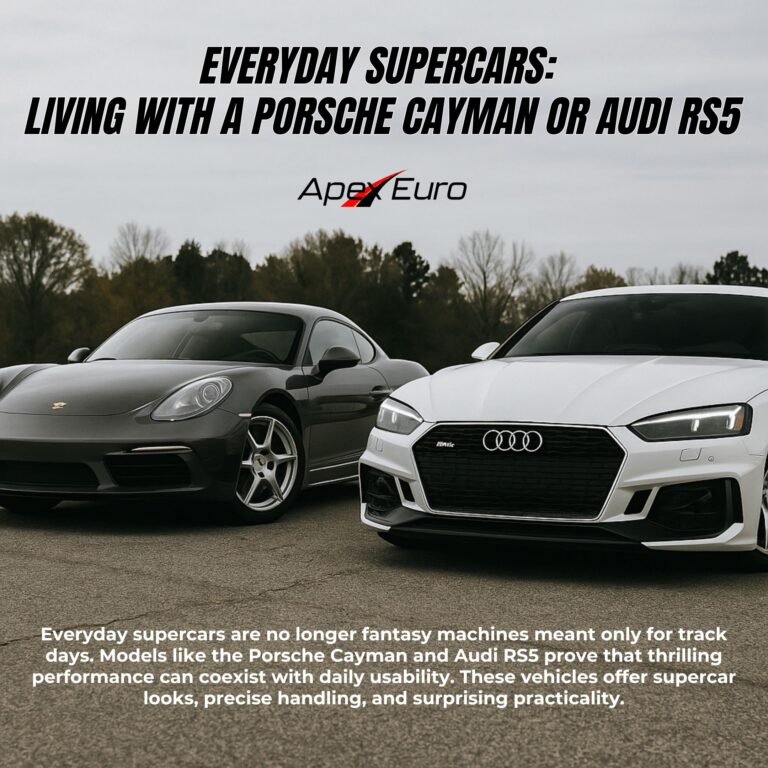 Everyday supercars