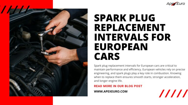 Spark plug replacement intervals for European cars