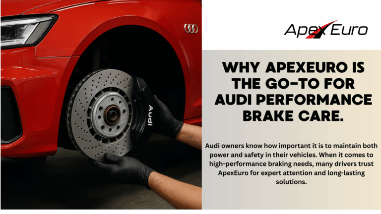 Brake Service for Audi Performance Vehicles