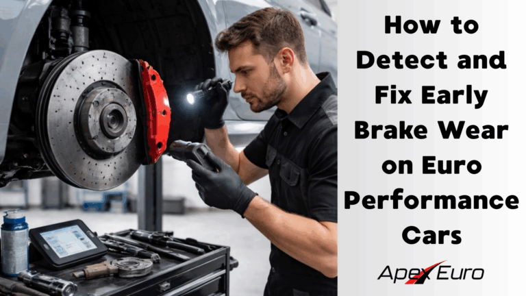 How to Detect and Fix Early Brake Wear