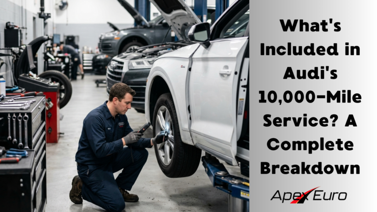 Audi 10000 Mile Service Guide