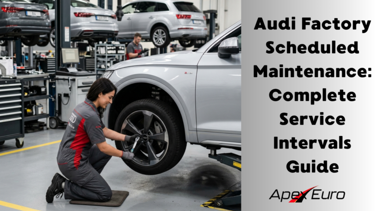 Audi Factory Maintenance Guide