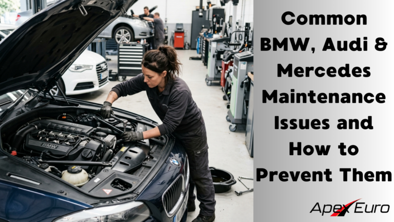 BMW Audi Mercedes Maintenance Issues