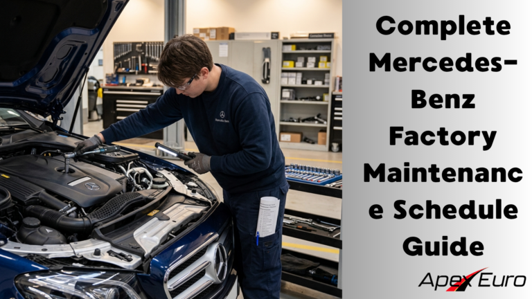 Mercedes Maintenance Schedule Guide