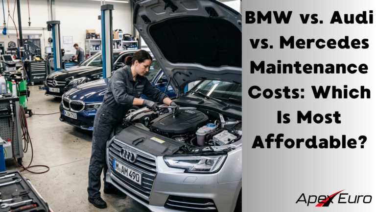 BMW Audi Mercedes Maintenance Costs