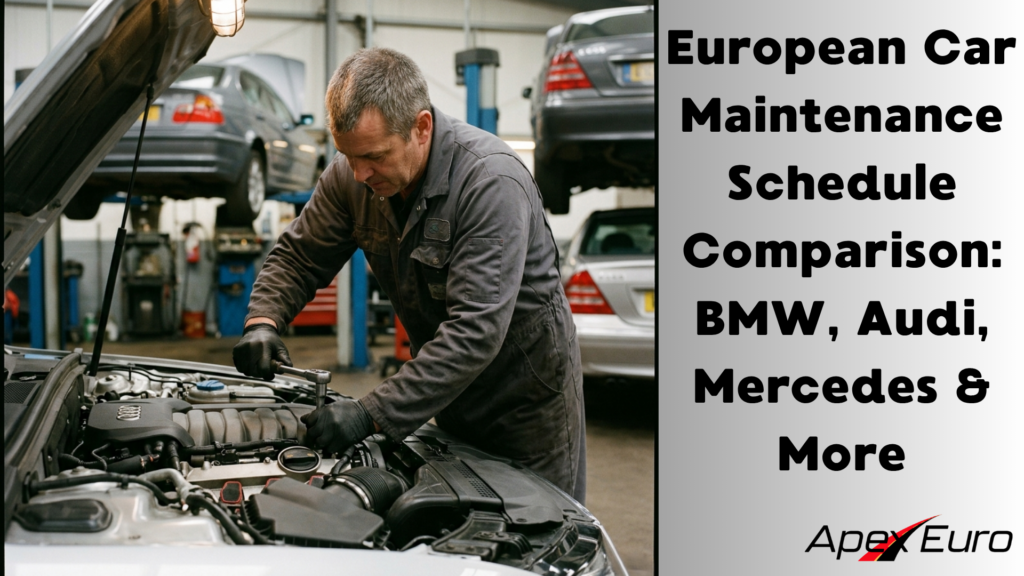 European Car Maintenance Schedule