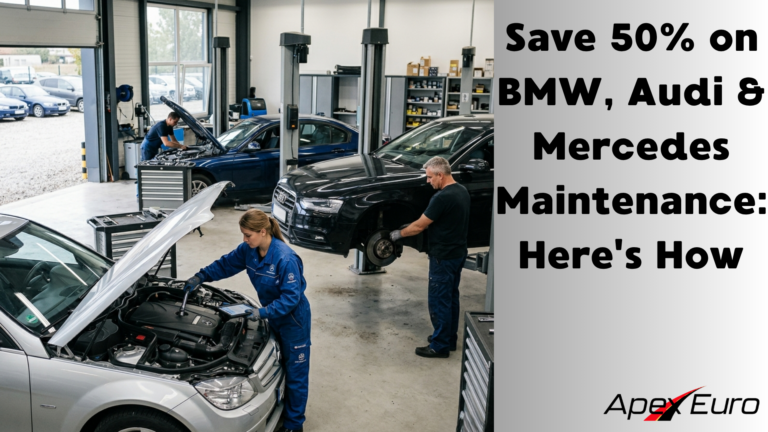 Save on BMW Audi Mercedes Maintenance