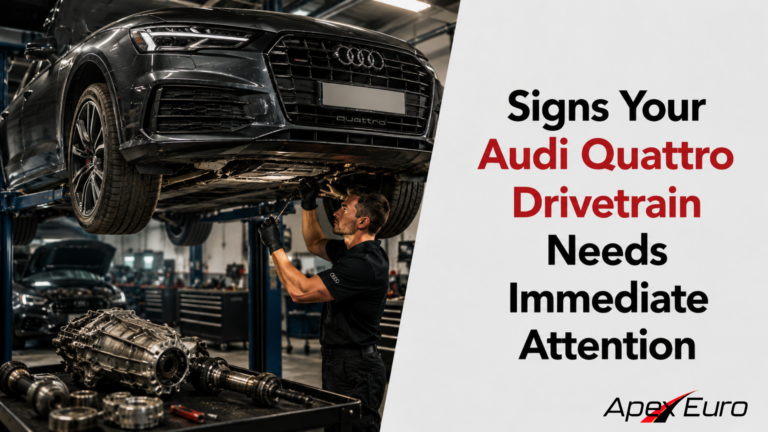 Audi Quattro Drivetrain