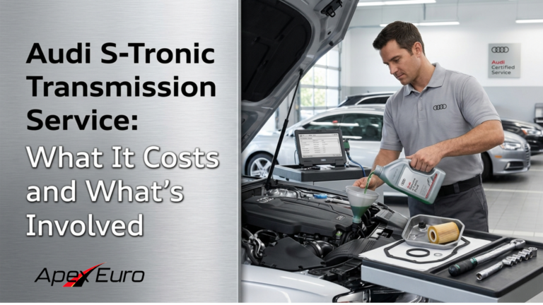 Audi S-Tronic Transmission Service