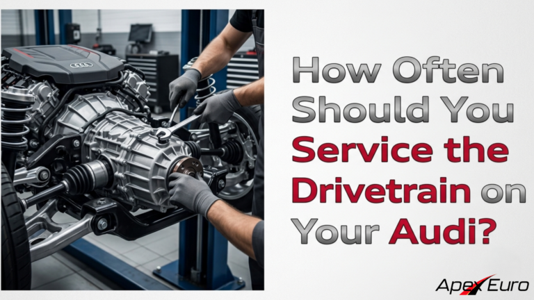 Audi Drivetrain Service Schedule